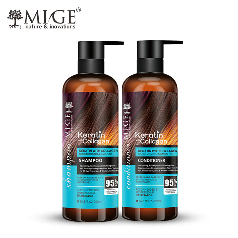 Keratin & Collagen Series, Shampoo & Conditioner, K3 /K4