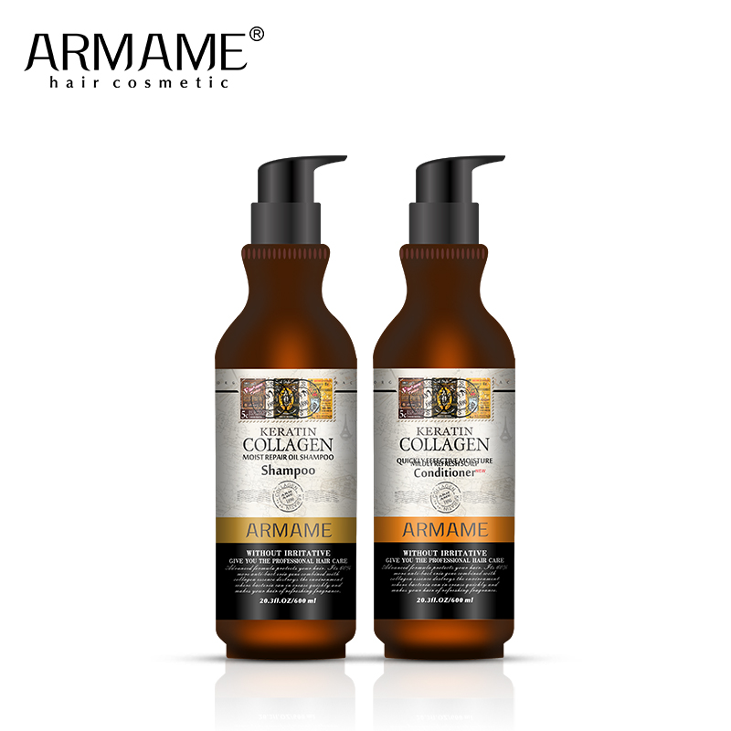 ARMAME Series, Keratin & Collagen, Shampoo & Conditioner, M3-M4