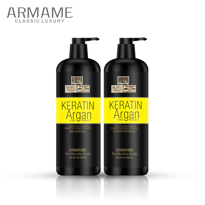 Keratin & Argan Oil Series, Shampoo & Conditioner, M84-M85